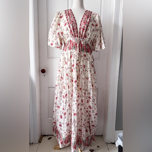 Free People Lysette Floral Maxi Dress - Picture 5 of 16